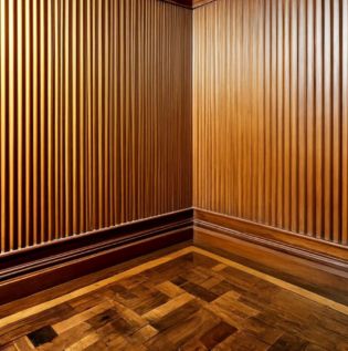 Fluted Panel Wall Design