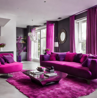 Magenta Purple Colour Combination - Asian Paints