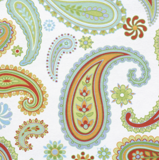 Paisley Wall Stencil - Asian Paints