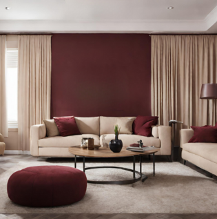 Beige Maroon Colour Combination - Asian Paints