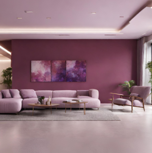 Purple Maroon Colour Combination - Asian Paints