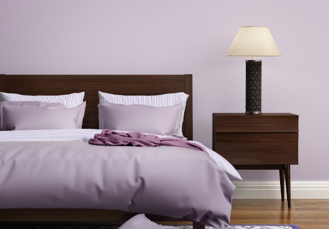 Lavender Bedroom - Asian Paints