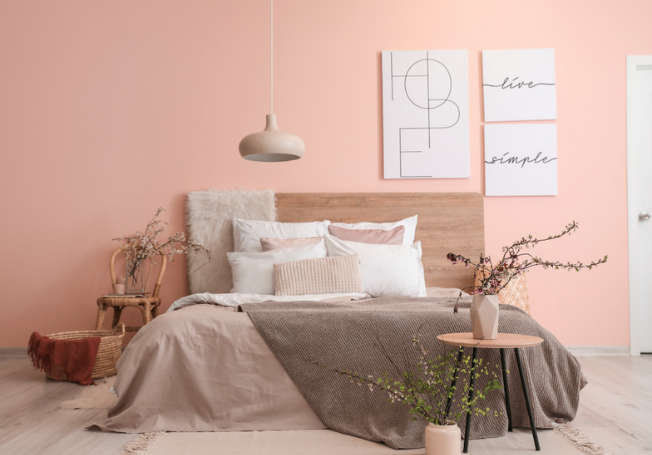 Romantic Bedroom Colours - Asian Paints