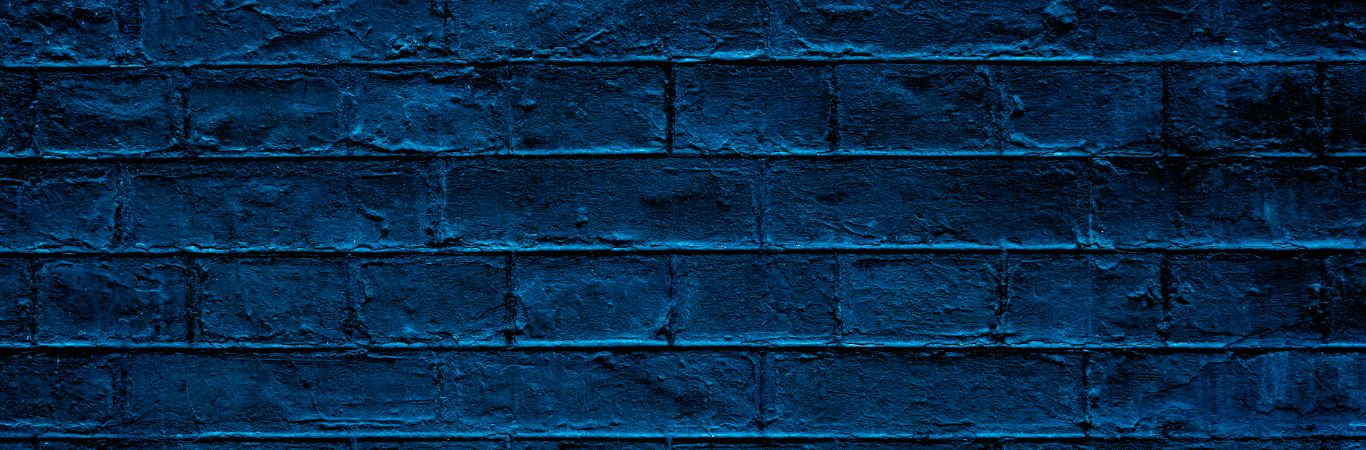 Blue Brick Wallpaper - Asian Paints