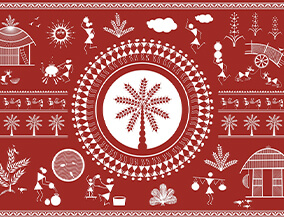 Warli?Wall Painting Art?Interior Design - Asian Paints