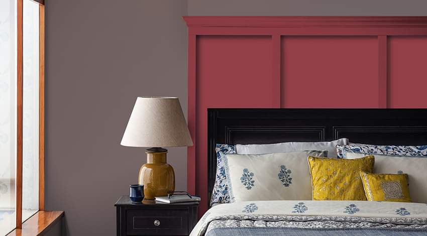 Simple-Two-colour-Combination-for-Bedroom-Walls