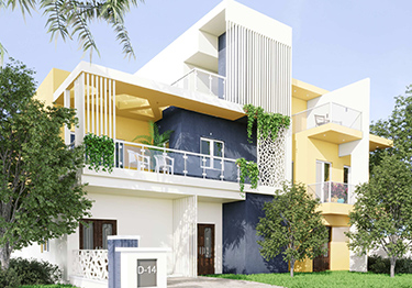 Sunny Yellow Exterior Home Design Idea